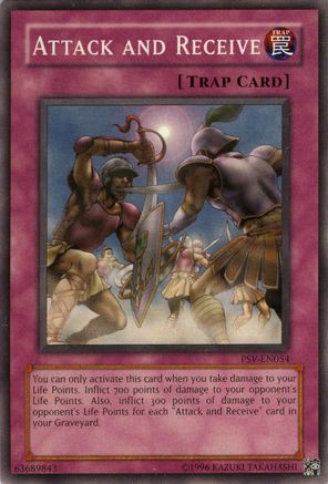 Image of Attack and Receive (PSV-EN054) - Pharaoh's Servant (Worldwide English) Unlimited