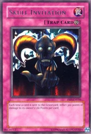 Image of Skull Invitation (PSV-EN056) - Pharaoh's Servant (Worldwide English) Unlimited