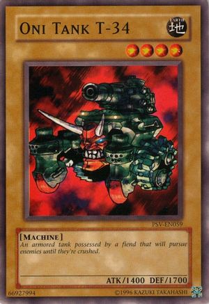 Image of Oni Tank T-34 (PSV-EN059) - Pharaoh's Servant (Worldwide English) Unlimited