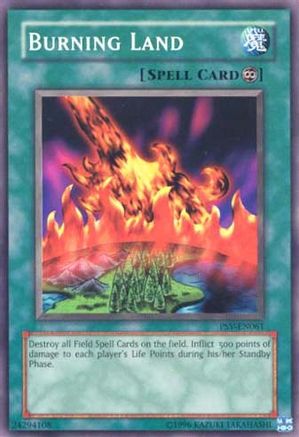Image of Burning Land (PSV-EN061) - Pharaoh's Servant (Worldwide English) Unlimited