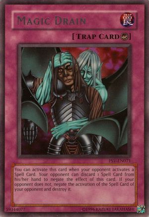 Image of Magic Drain (PSV-EN071) - Pharaoh's Servant (Worldwide English) Unlimited