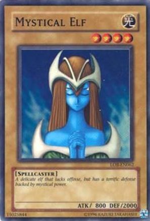 Image of Mystical Elf (LOB-EN062) - Legend of Blue Eyes White Dragon (Worldwide English) Unlimited