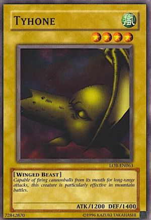 Image of Tyhone (LOB-EN063) - Legend of Blue Eyes White Dragon (Worldwide English) Unlimited