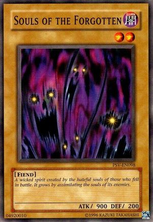 Image of Souls of the Forgotten (PSV-EN098) - Pharaoh's Servant (Worldwide English) Unlimited