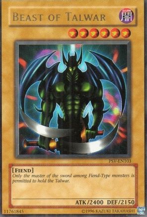 Image of Beast of Talwar (PSV-EN103) - Pharaoh's Servant (Worldwide English) Unlimited