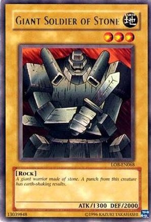 Image of Giant Soldier of Stone (LOB-EN068) - Legend of Blue Eyes White Dragon (Worldwide English) Unlimited