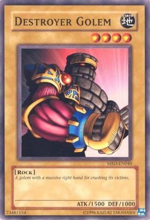 Image of Destroyer Golem (MRD-EN040) - Metal Raiders (Worldwide English) Unlimited