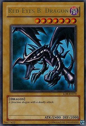Image of Red-Eyes B. Dragon (LOB-EN070) - Legend of Blue Eyes White Dragon (Worldwide English) Unlimited