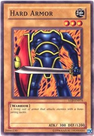 Image of Hard Armor (LOB-EN074) - Legend of Blue Eyes White Dragon (Worldwide English) Unlimited