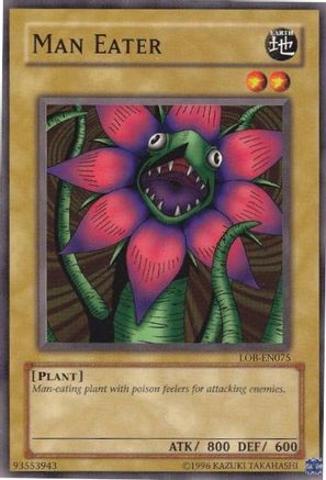 Image of Man Eater (LOB-EN075) - Legend of Blue Eyes White Dragon (Worldwide English) Unlimited