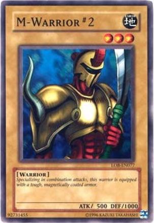 Image of M-Warrior #2 (LOB-EN077) - Legend of Blue Eyes White Dragon (Worldwide English) Unlimited