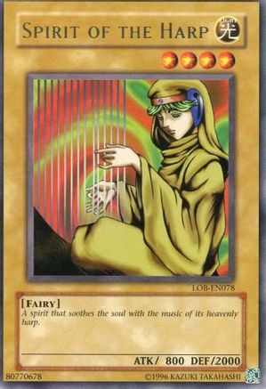 Image of Spirit of the Harp (LOB-EN078) - Legend of Blue Eyes White Dragon (Worldwide English) Unlimited