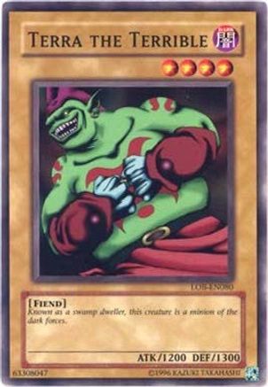 Image of Terra the Terrible (LOB-EN080) - Legend of Blue Eyes White Dragon (Worldwide English) Unlimited