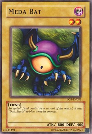 Image of Meda Bat (LOB-EN083) - Legend of Blue Eyes White Dragon (Worldwide English) Unlimited