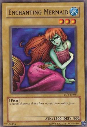 Image of Enchanting Mermaid (LOB-EN084) - Legend of Blue Eyes White Dragon (Worldwide English) Unlimited
