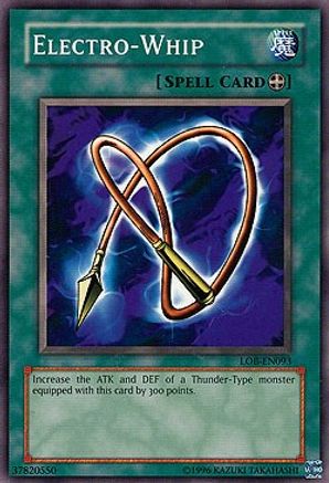 Image of Electro-Whip (LOB-EN093) - Legend of Blue Eyes White Dragon (Worldwide English) Unlimited