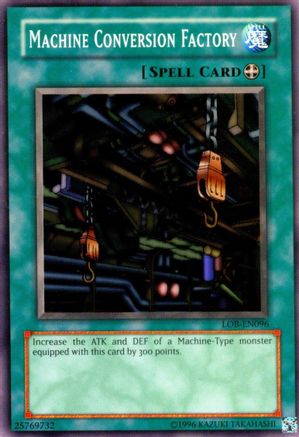 Image of Machine Conversion Factory (LOB-EN096) - Legend of Blue Eyes White Dragon (Worldwide English) Unlimited