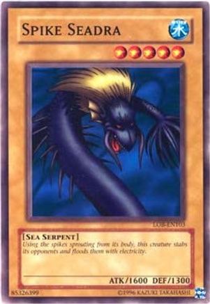 Image of Spike Seadra (LOB-EN103) - Legend of Blue Eyes White Dragon (Worldwide English) Unlimited