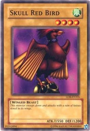 Image of Skull Red Bird (LOB-EN105) - Legend of Blue Eyes White Dragon (Worldwide English) Unlimited