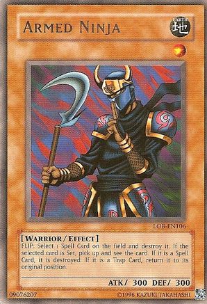 Image of Armed Ninja (LOB-EN106) - Legend of Blue Eyes White Dragon (Worldwide English) Unlimited