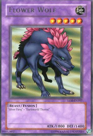 Image of Flower Wolf (LOB-EN107) - Legend of Blue Eyes White Dragon (Worldwide English) Unlimited