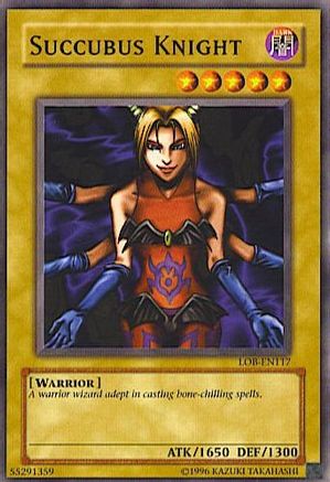 Image of Succubus Knight (LOB-EN117) - Legend of Blue Eyes White Dragon (Worldwide English) Unlimited