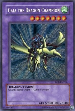 Image of Gaia the Dragon Champion (LOB-EN125) - Legend of Blue Eyes White Dragon (Worldwide English) Unlimited