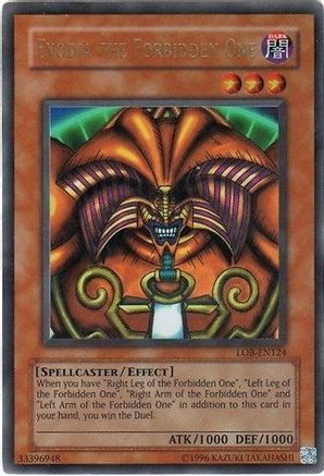Image of Exodia the Forbidden One (LOB-EN124) - Legend of Blue Eyes White Dragon (Worldwide English) Unlimited