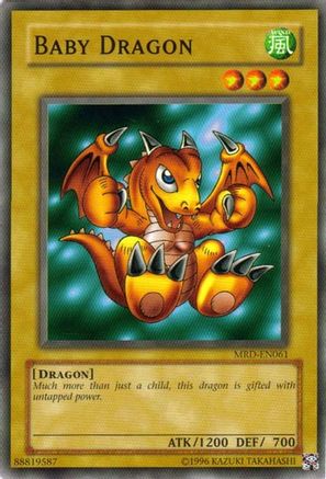 Image of Baby Dragon (MRD-EN061) - Metal Raiders (Worldwide English) Unlimited