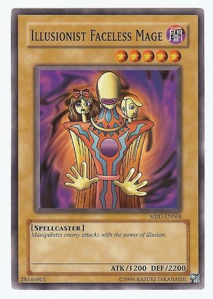 Image of Illusionist Faceless Mage (MRD-EN068) - Metal Raiders (Worldwide English) Unlimited