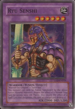 Image of Ryu Senshi (LOD-EN019) - Legacy of Darkness (Worldwide English) Unlimited