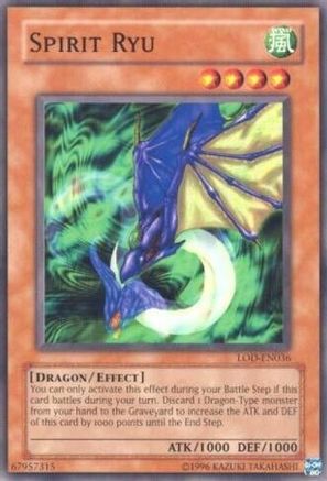 Image of Spirit Ryu (LOD-EN036) - Legacy of Darkness (Worldwide English) Unlimited