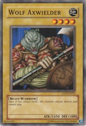 Image of Wolf Axwielder (LOD-EN052) - Legacy of Darkness (Worldwide English) Unlimited