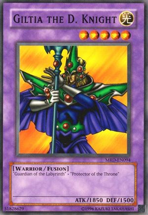 Image of Giltia the D. Knight (MRD-EN094) - Metal Raiders (Worldwide English) Unlimited