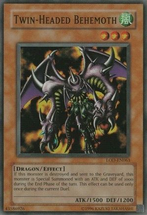 Image of Twin-Headed Behemoth (LOD-EN063) - Legacy of Darkness (Worldwide English) Unlimited