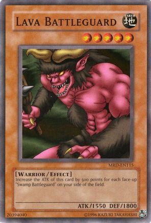 Image of Lava Battleguard (MRD-EN115) - Metal Raiders (Worldwide English) Unlimited