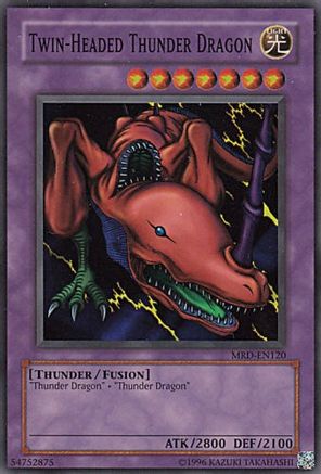 Image of Twin-Headed Thunder Dragon (MRD-EN120) - Metal Raiders (Worldwide English) Unlimited