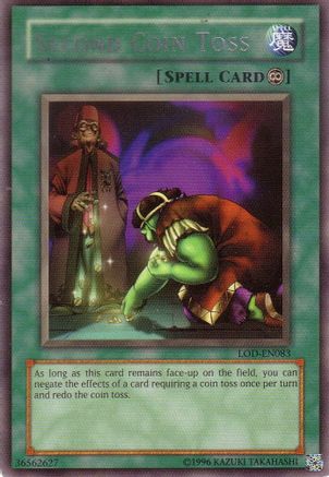 Image of Second Coin Toss (LOD-EN083) - Legacy of Darkness (Worldwide English) Unlimited