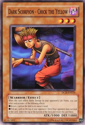 Image of Dark Scorpion - Chick the Yellow (DCR-EN026) - Dark Crisis (Worldwide English) Unlimited