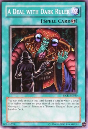 Image of A Deal with Dark Ruler (DCR-EN030) - Dark Crisis (Worldwide English) Unlimited