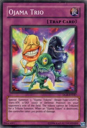 Image of Ojama Trio (DCR-EN047) - Dark Crisis (Worldwide English) Unlimited