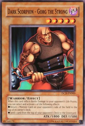 Image of Dark Scorpion - Gorg the Strong (DCR-EN060) - Dark Crisis (Worldwide English) Unlimited