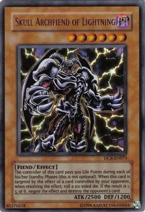 Image of Skull Archfiend of Lightning (DCR-EN073) - Dark Crisis (Worldwide English) Unlimited