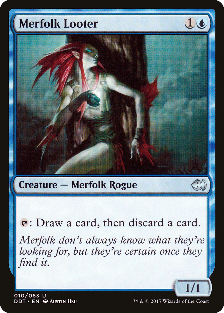 Image of Merfolk Looter (DDT-010) - Duel Decks: Merfolk vs. Goblins