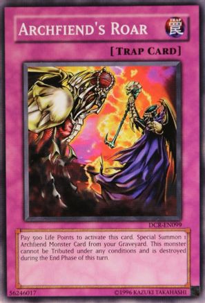 Image of Archfiend's Roar (DCR-EN099) - Dark Crisis (Worldwide English) Unlimited