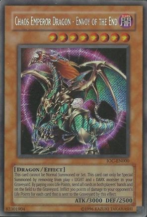 Image of Chaos Emperor Dragon - Envoy of the End (IOC-EN000) - Invasion of Chaos (Worldwide English) Unlimited