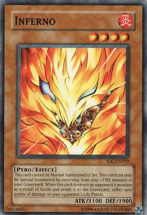 Image of Inferno (IOC-EN019) - Invasion of Chaos (Worldwide English) Unlimited
