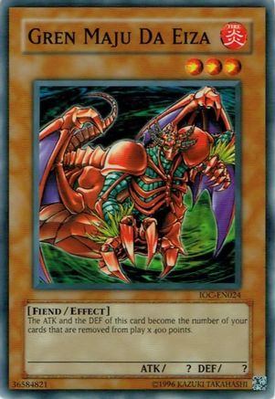 Image of Gren Maju Da Eiza (IOC-EN024) - Invasion of Chaos (Worldwide English) Unlimited