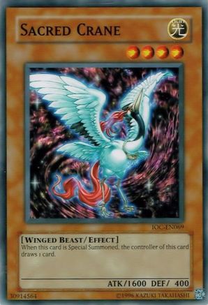 Image of Sacred Crane (IOC-EN069) - Invasion of Chaos (Worldwide English) Unlimited