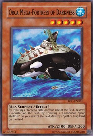 Image of Orca Mega-Fortress of Darkness (IOC-EN084) - Invasion of Chaos (Worldwide English) Unlimited